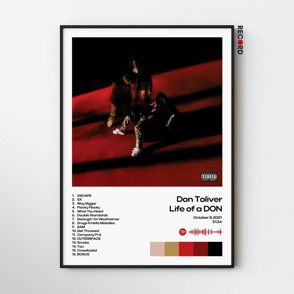 Don Toliver 'Life of a DON' Album Poster