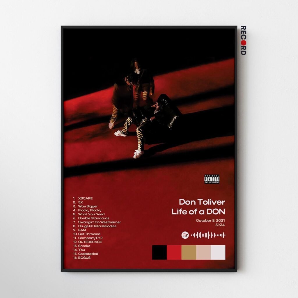 Don Toliver 'Life of a DON' Album Poster