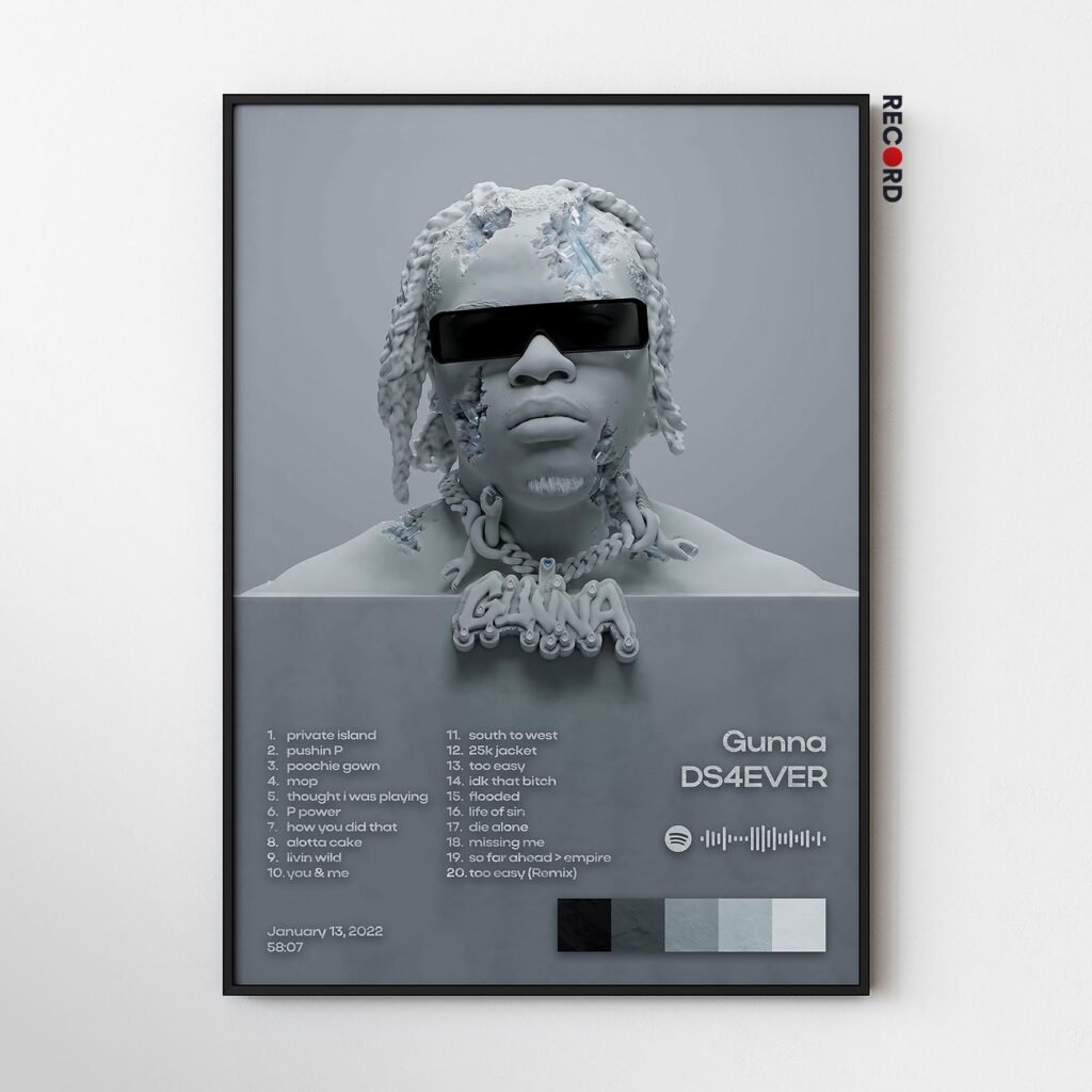 Gunna 'DS4EVER' Album Poster