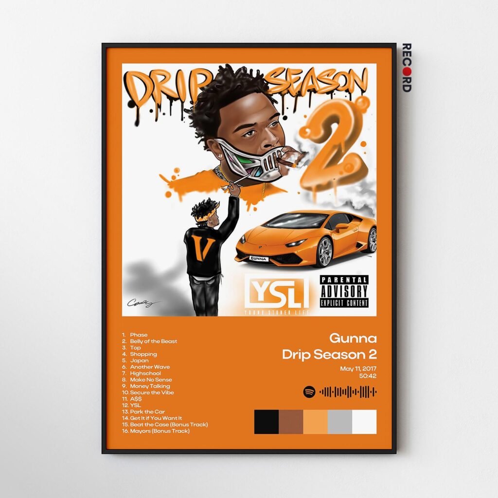 Gunna 'Drip Season 2' Album Poster