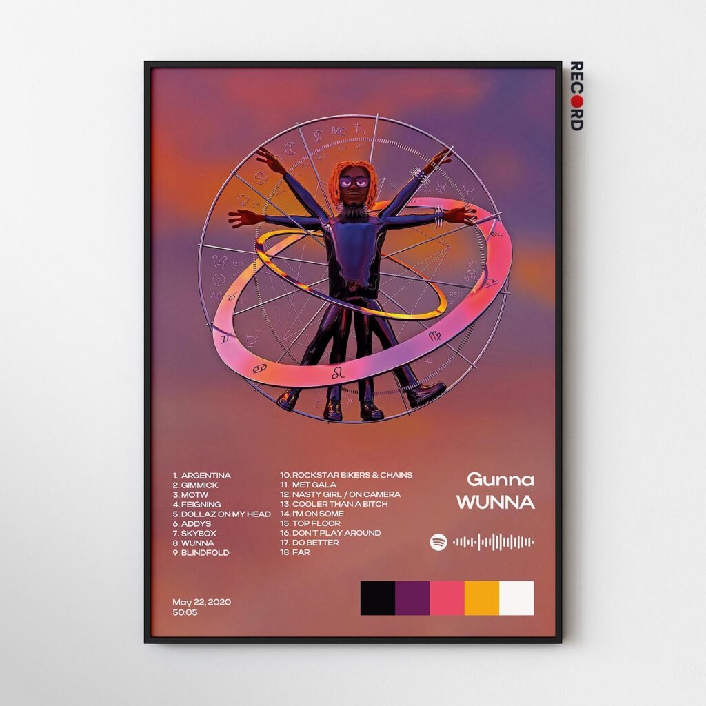 Gunna 'WUNNA' Album Poster