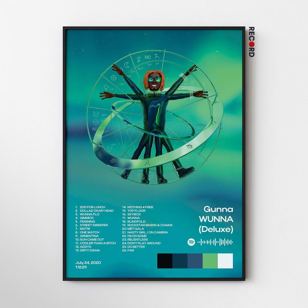 Gunna 'WUNNA (Deluxe)' Album Poster