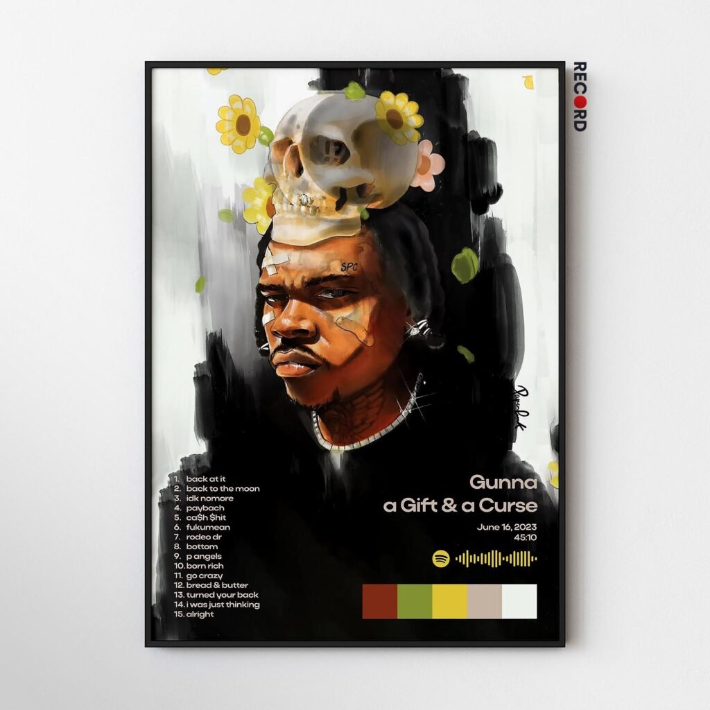 Gunna 'a Gift & a Curse' Album Poster