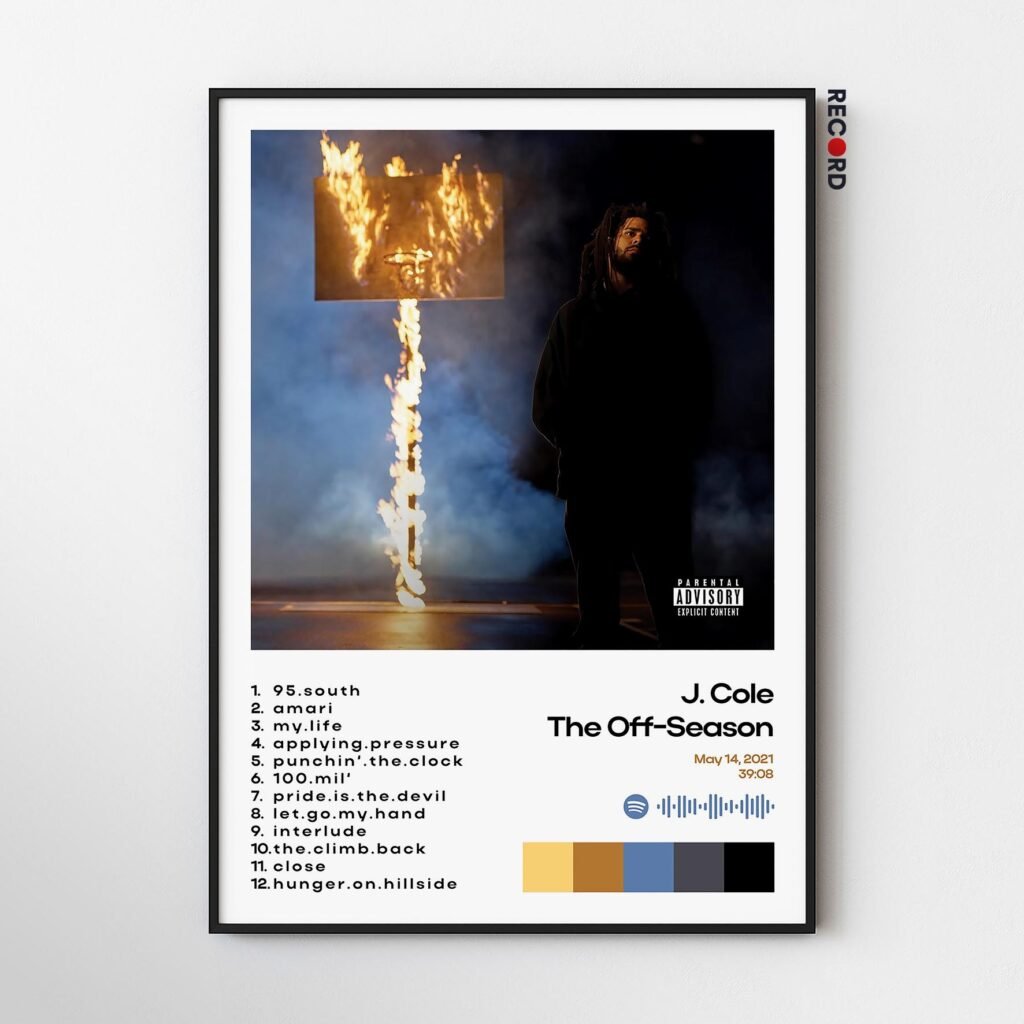 J. Cole 'The Off-Season' Album Poster