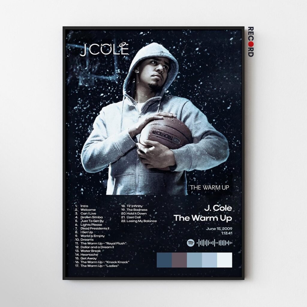 J. Cole 'The Warm Up' Album Poster