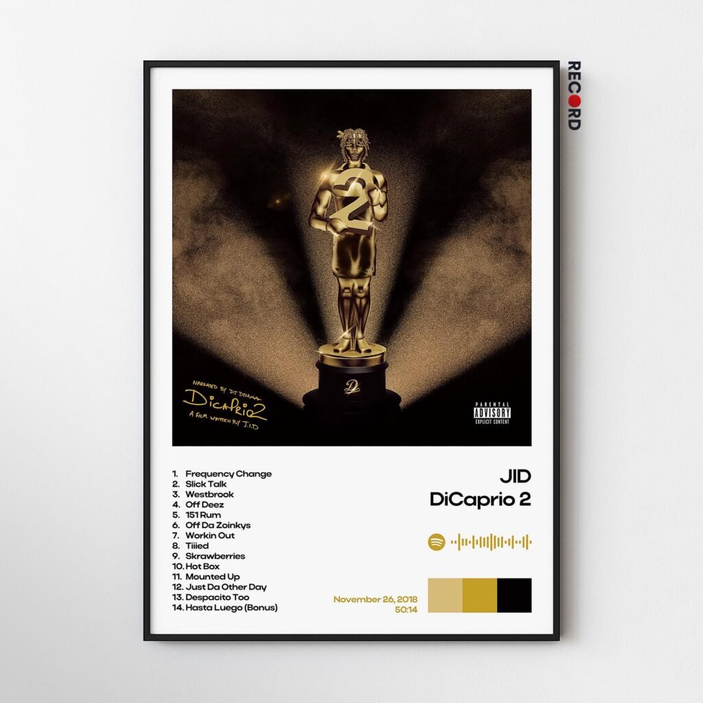 JID 'DiCaprio 2' Album Poster 2