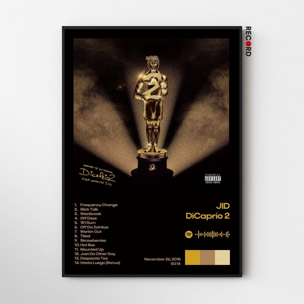 JID 'DiCaprio 2' Album Poster