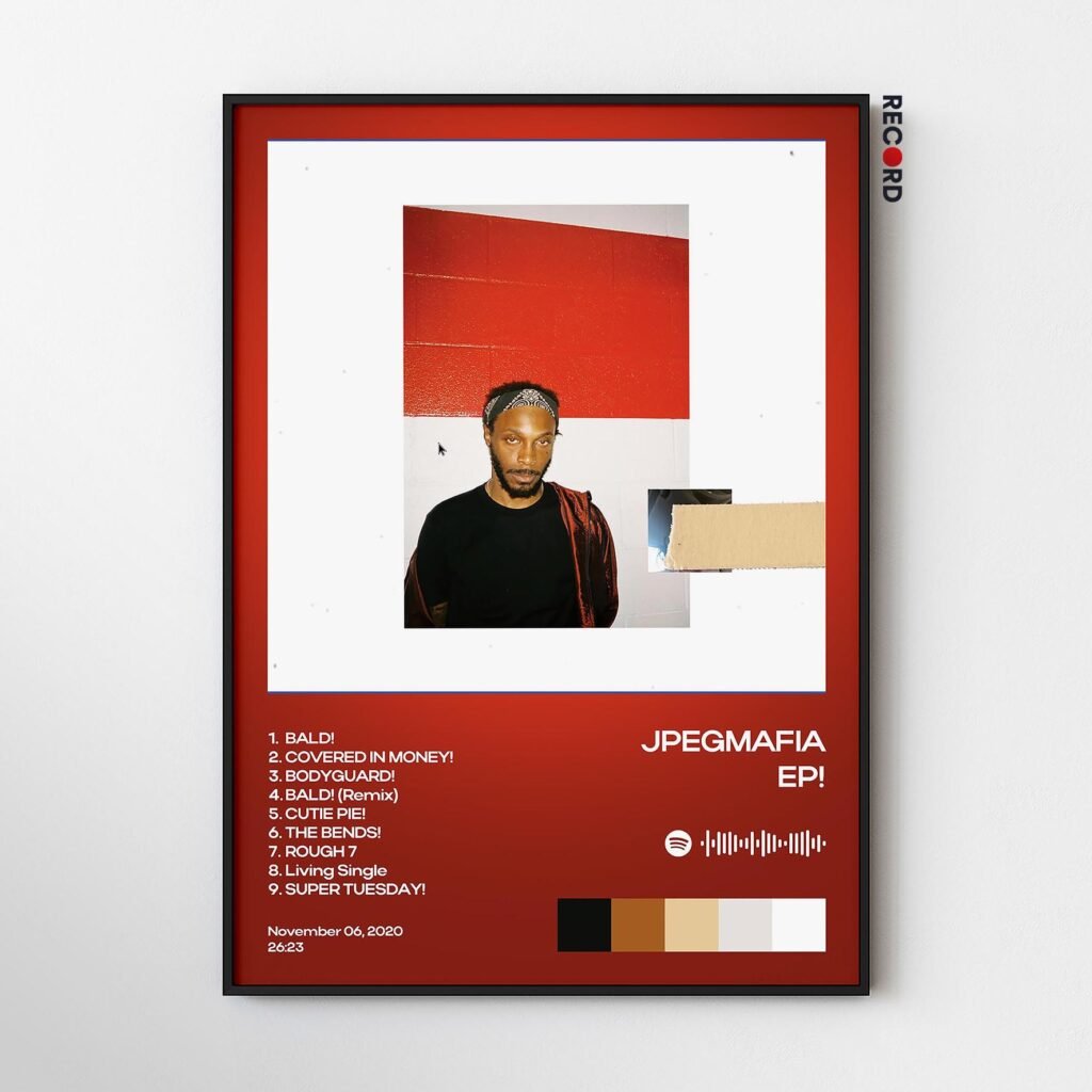JPEGMAFIA 'EP!' Album Poster