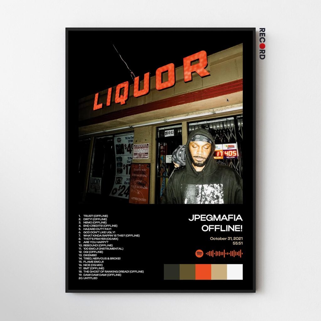 JPEGMAFIA 'OFFLINE!' Album Poster