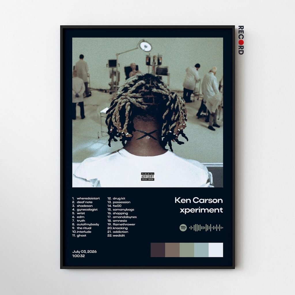 Ken Carson 'Xperiment' Album Poster