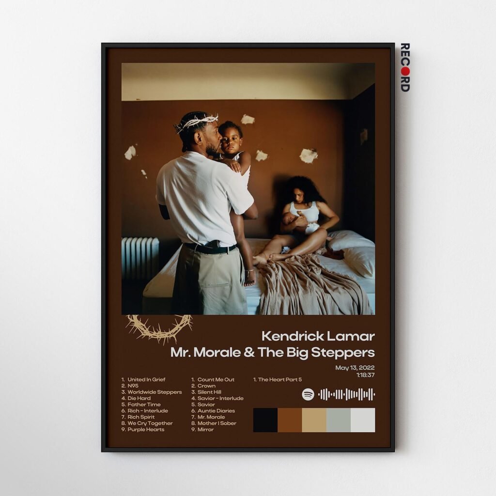 Kendrick Lamar 'Mr. Morale The Big Steppers' Album Poster