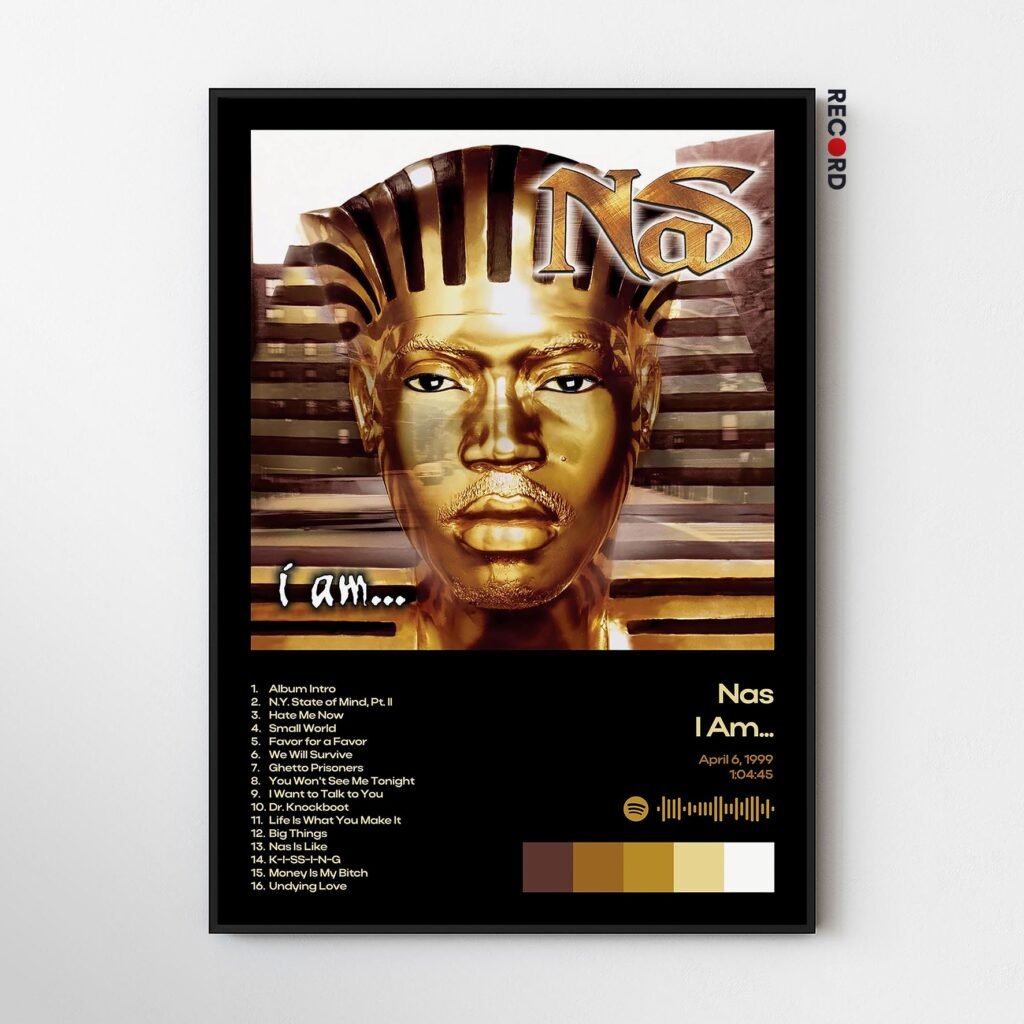 NAS 'I Am...' Album Poster