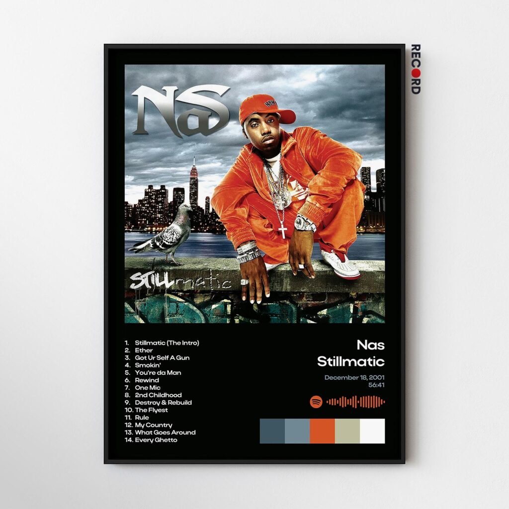 NAS 'Stillmatic' Album Poster