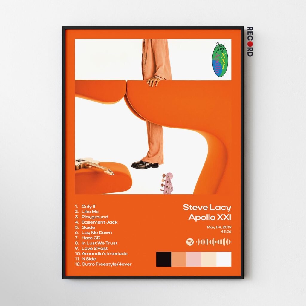 Steve Lacy 'Apollo XXI' Album Poster