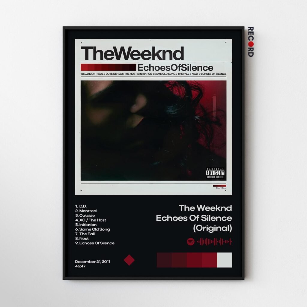 The Weeknd 'Echoes Of Silence Original' Album Poster
