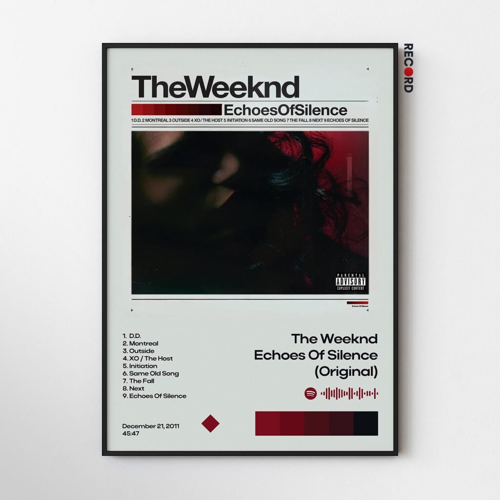 The Weeknd 'Echoes Of Silence Original' Album Poster