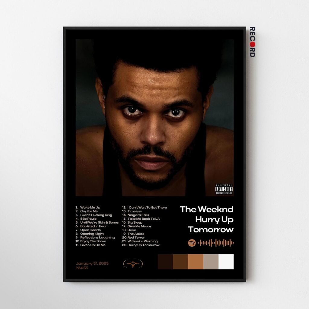 The Weeknd 'Hurry Up Tomorrow' Album Poster