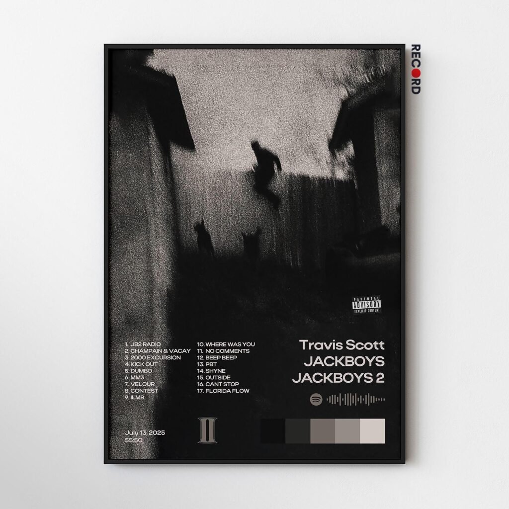 Travis Scott 'JACKBOYS 2' Album Poster