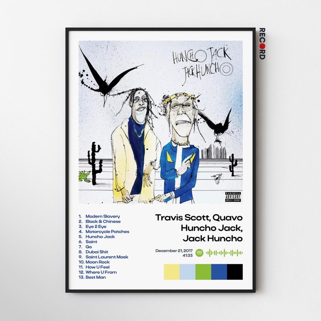 Travis Scott & Quavo 'Huncho Jack, Jack Huncho' Album Poster