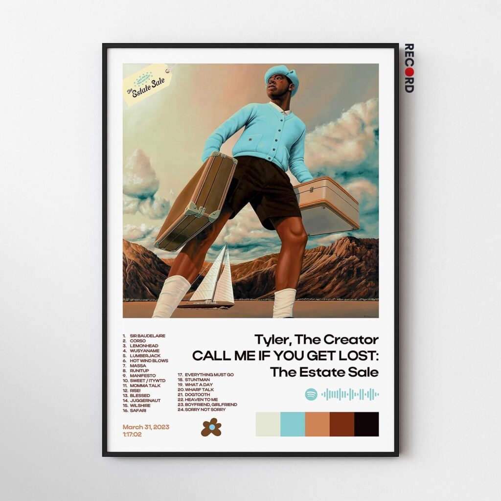 Tyler, The Creator 'CALL ME IF YOU GET LOST The Estate Sale' Album Poster