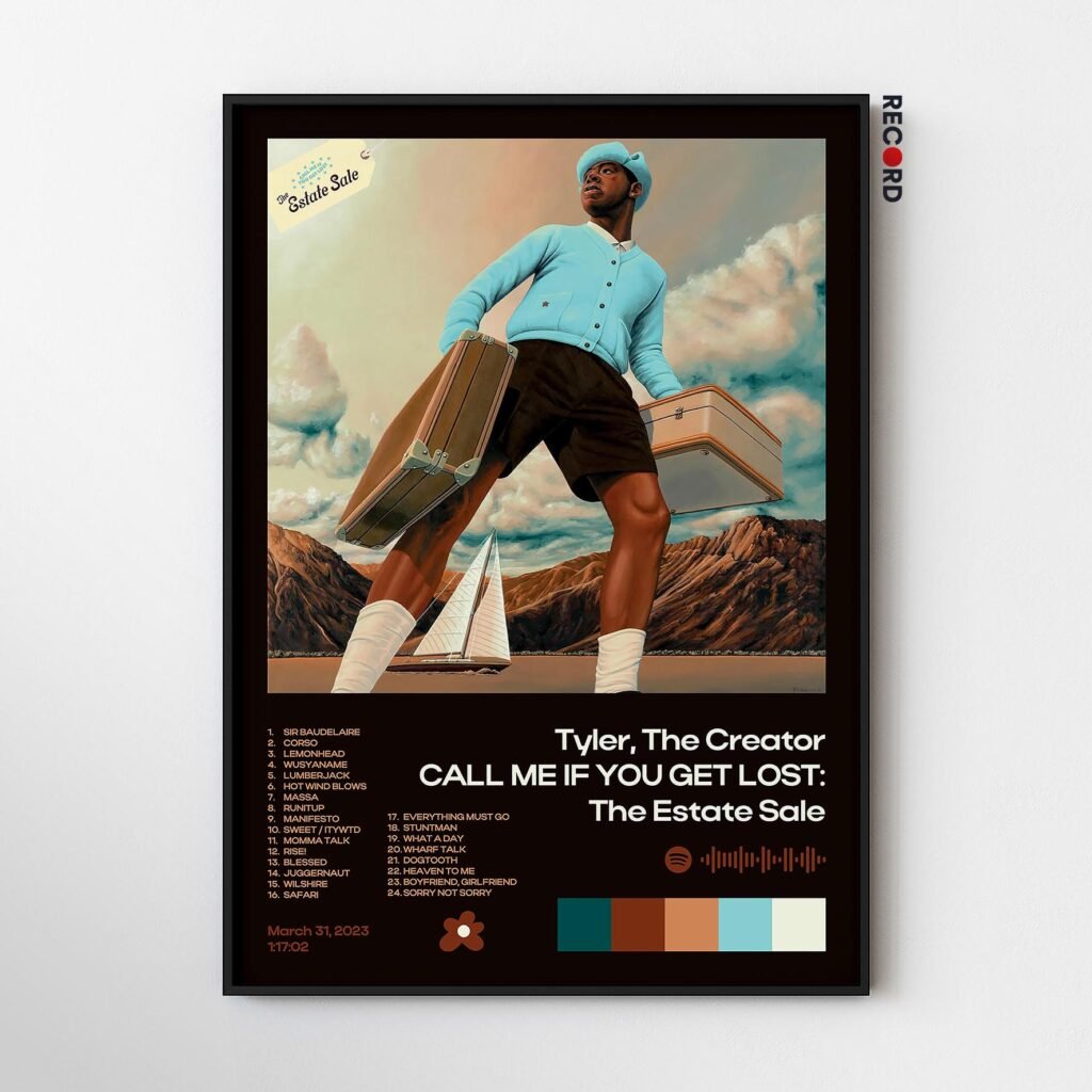 Tyler, The Creator 'CALL ME IF YOU GET LOST The Estate Sale' Album Poster