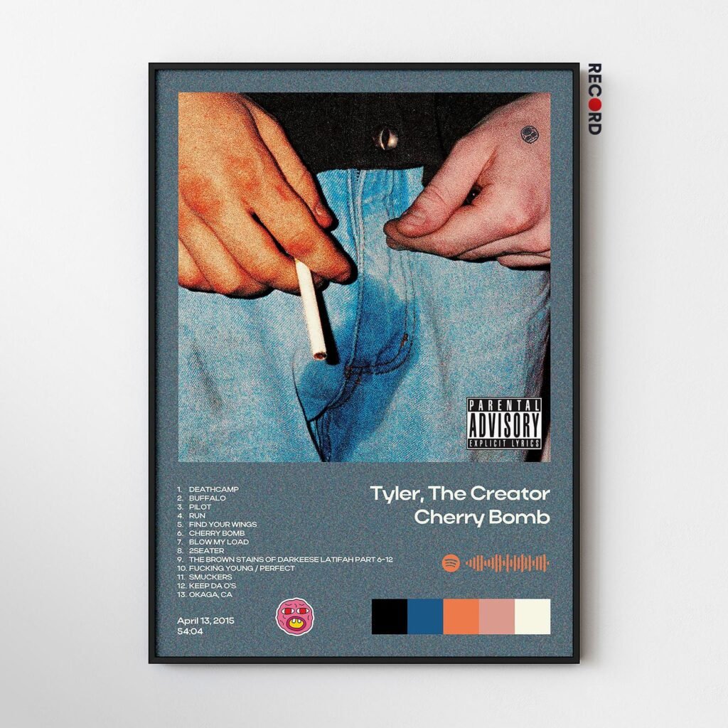 Tyler, The Creator 'Cherry Bomb' Album Poster