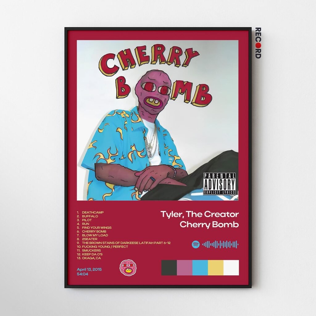 Tyler, The Creator 'Cherry Bomb' Album Poster