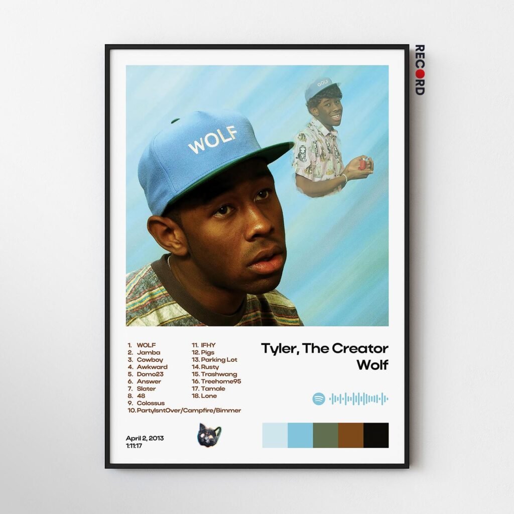 Tyler, The Creator 'Wolf' Album Poster