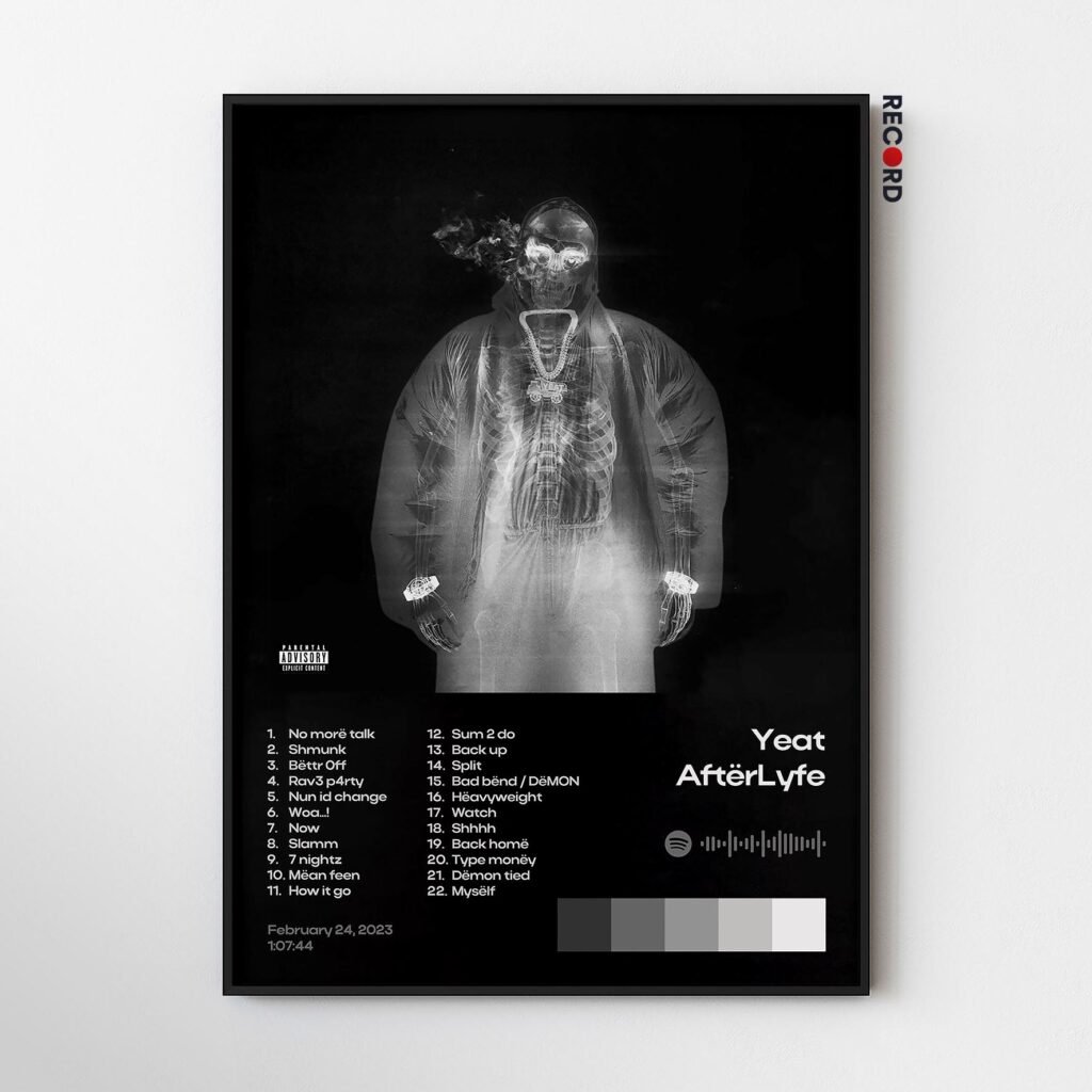 Yeat 'AftërLyfë' Album Poster