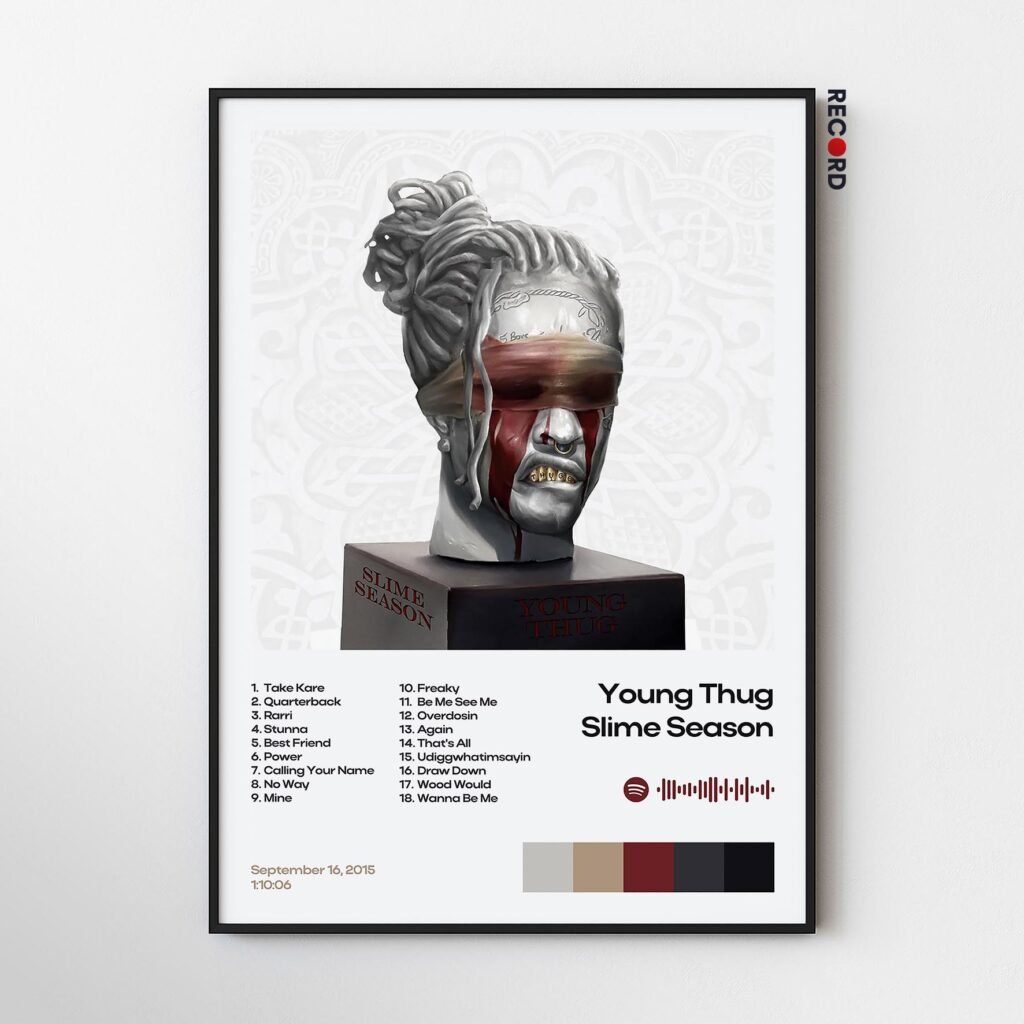 Young Thug 'Slime Season' Album Poster