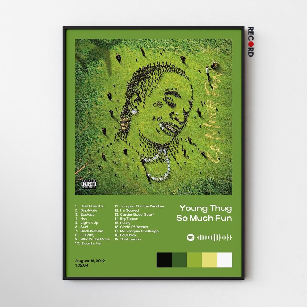 Young Thug 'So Much Fun' Album Poster
