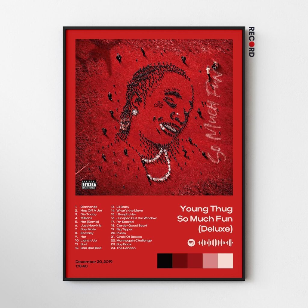 Young Thug 'So Much Fun (Deluxe)' Album Poster